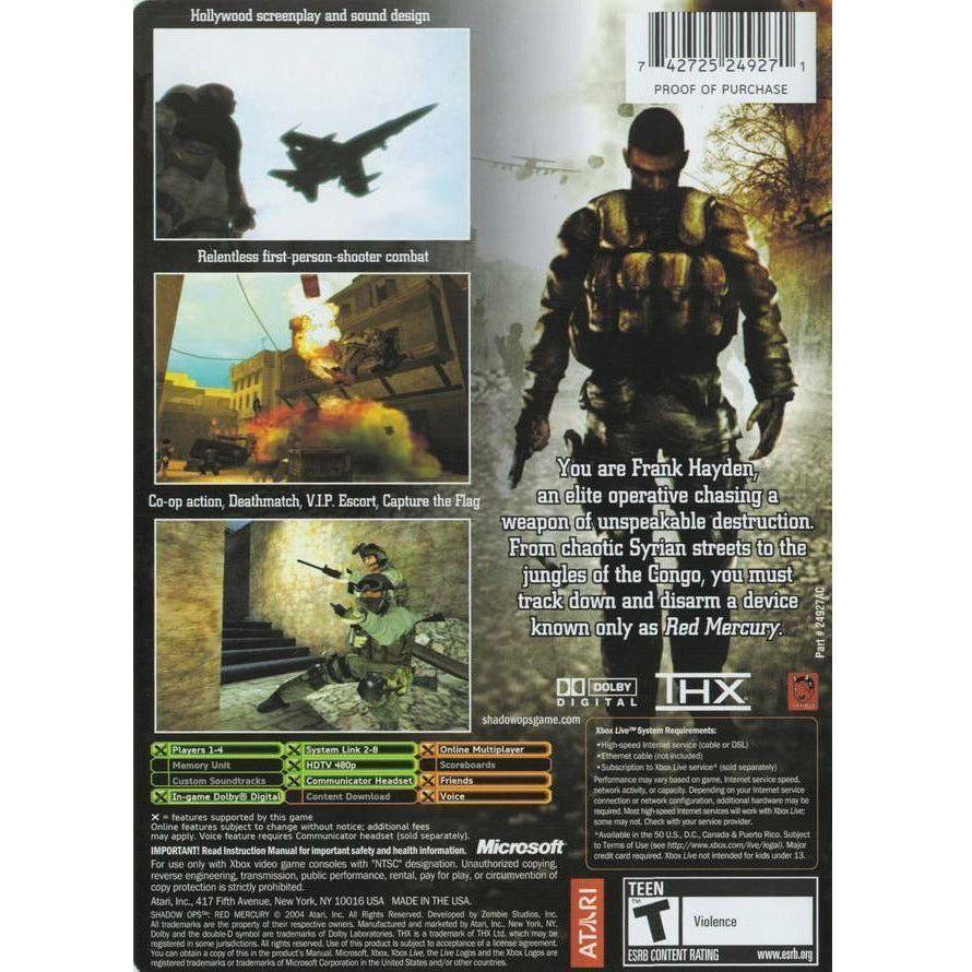 XBOX - Shadow Ops Red Mercury