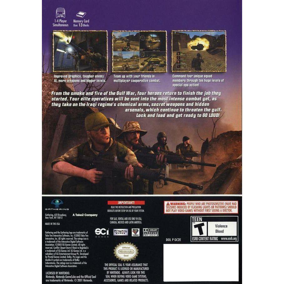 GameCube - Conflict Desert Storm II Back to Baghdad