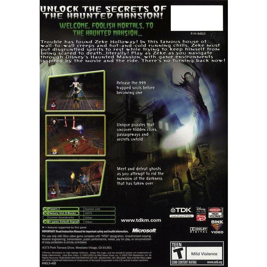 XBOX - The Haunted Mansion