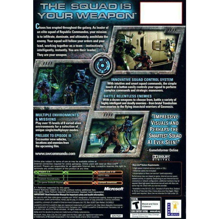 XBOX - Star Wars Republic Commando