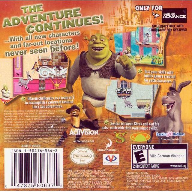 GBA-Shrek 2