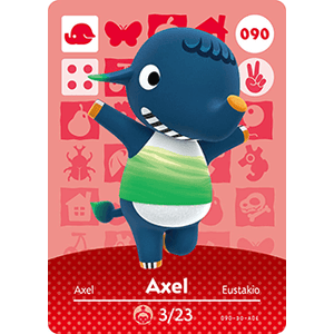 Amiibo - Carte Axel Animal Crossing (#090)