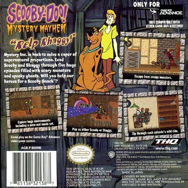 GBA-Scooby Doo! Mystery Mayhem (cartouche uniquement)