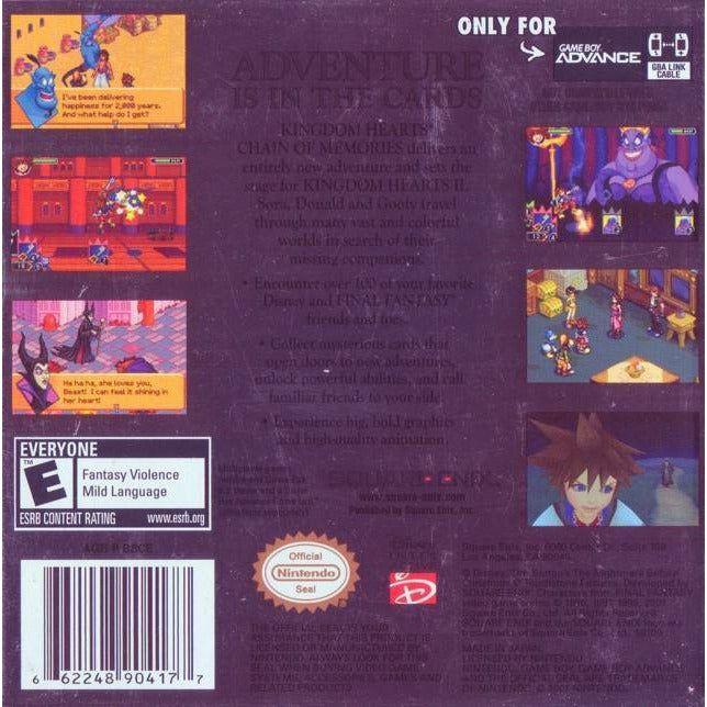 GBA - Kingdom Hearts Chain of Memories (Cartridge Only)