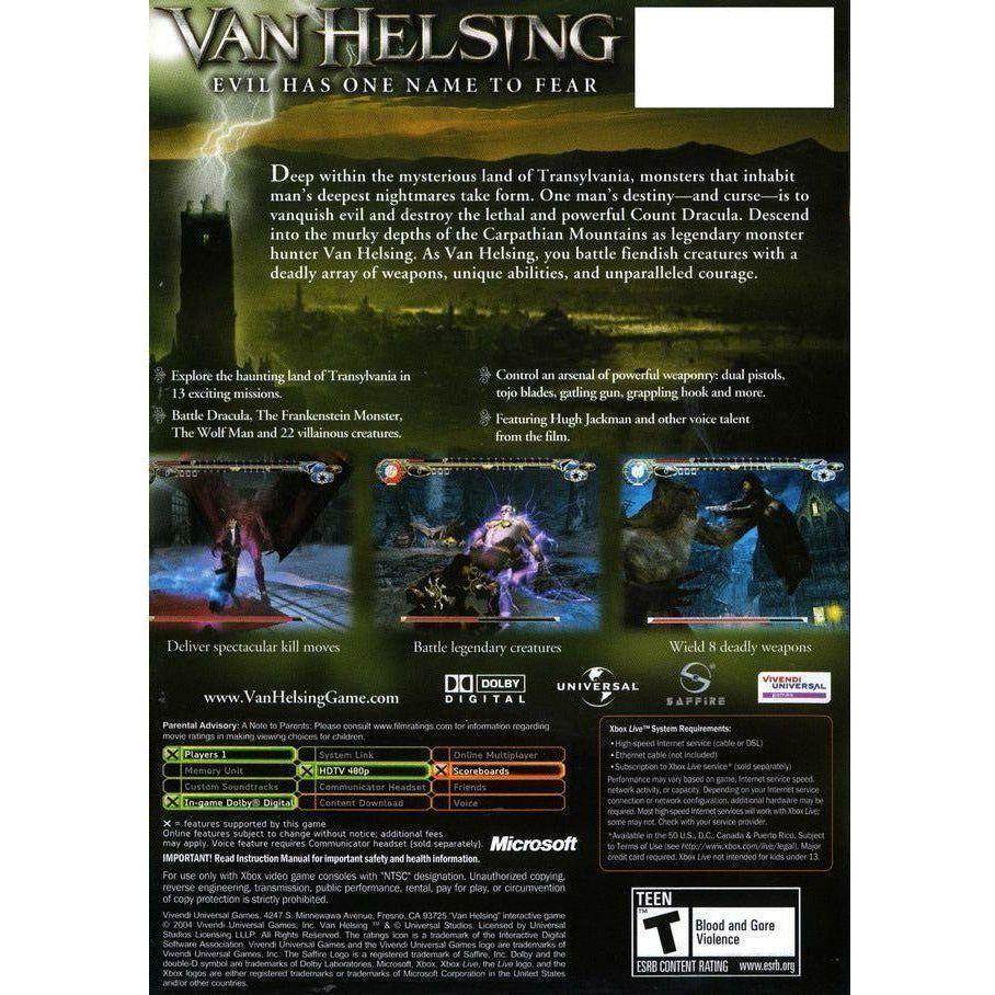 XBOX - Van Helsing