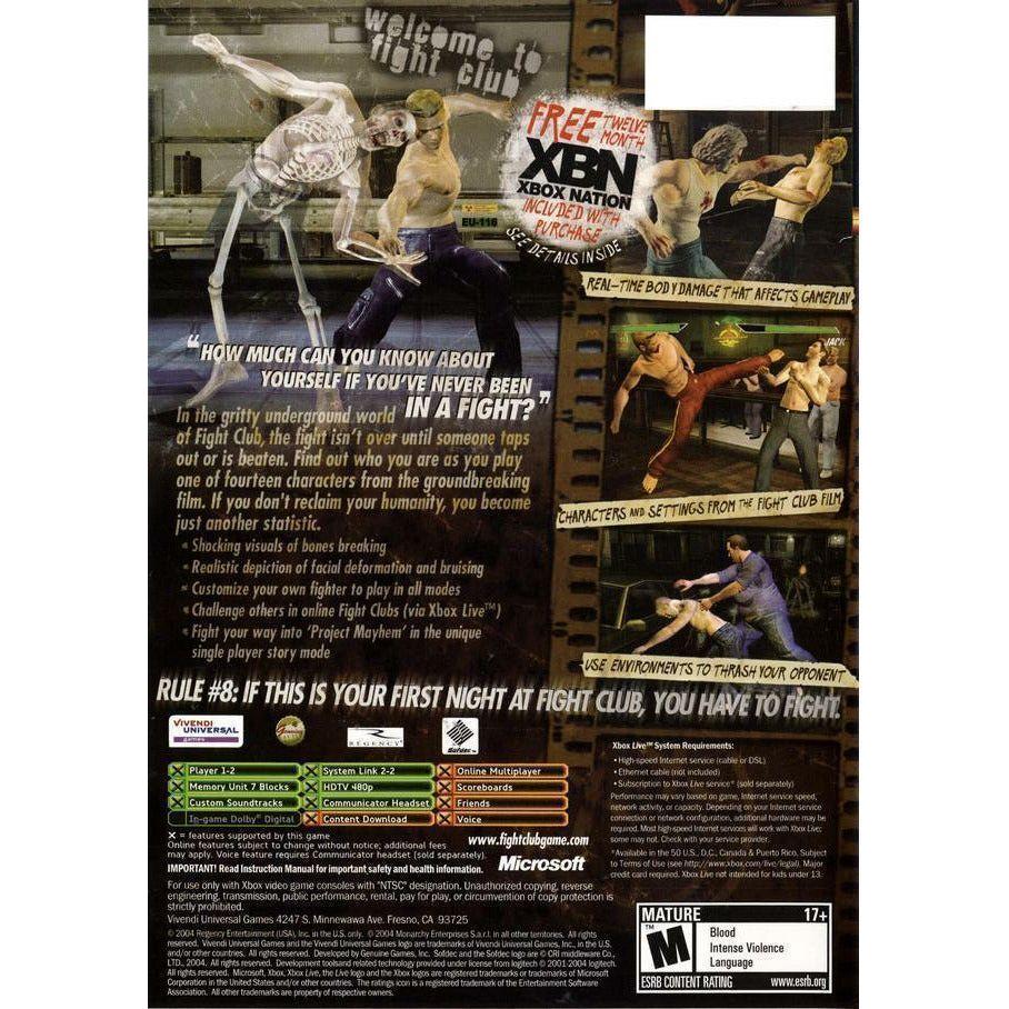 XBOX - Fight Club