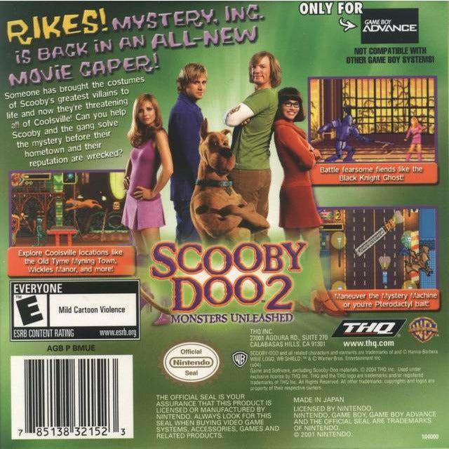 GBA - Scooby-Doo 2 Les monstres se déchaînent