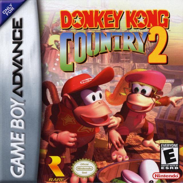 GBA - Donkey Kong Country 2 (cartouche uniquement)