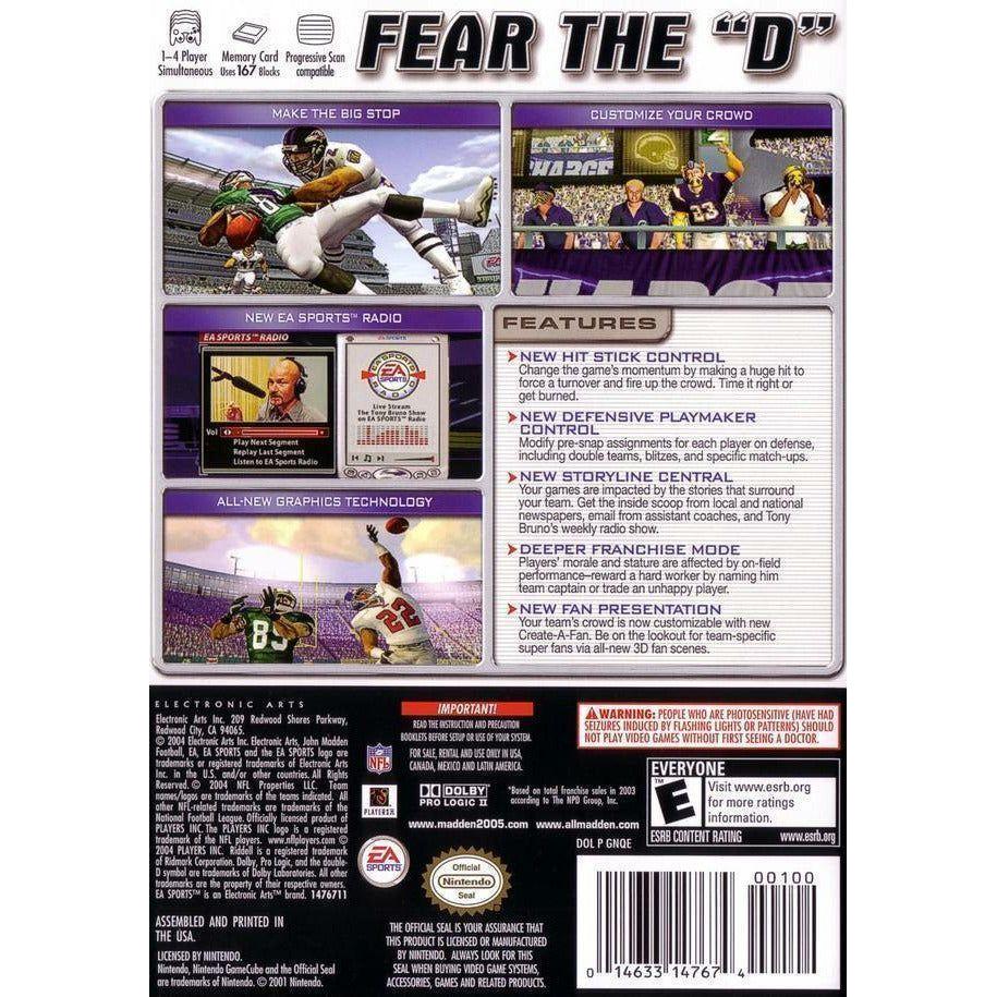 GameCube - Madden NFL 2005