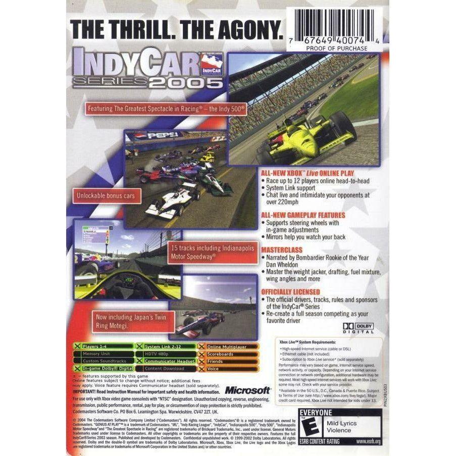 XBOX - IndyCar Series 2005
