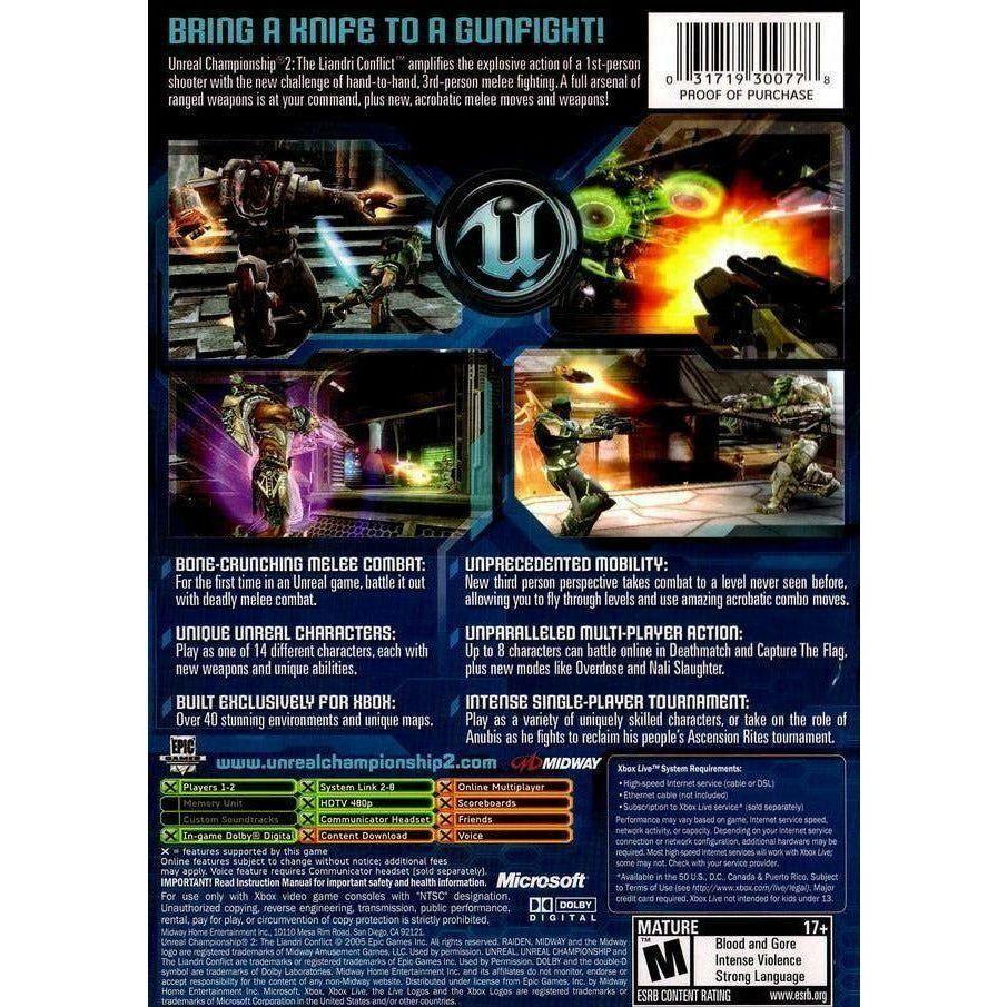 XBOX - Unreal Championship 2
