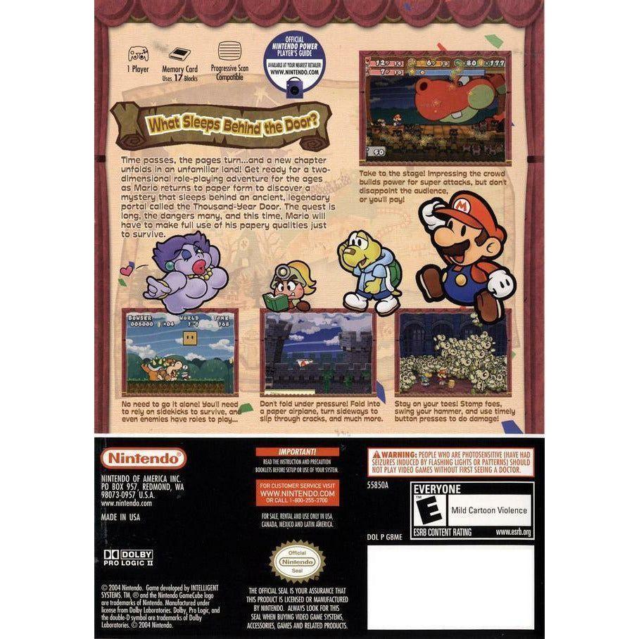 GameCube - Paper Mario The Thousand-Year Door