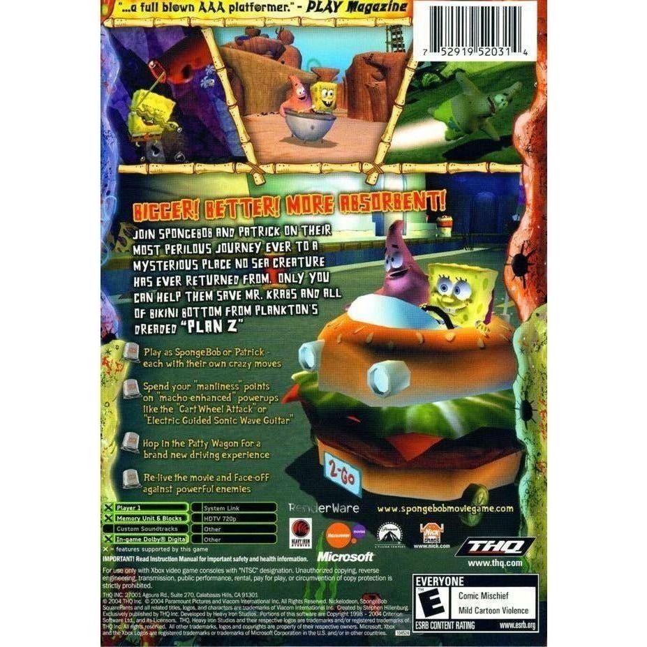 XBOX - The SpongeBob SquarePants Movie