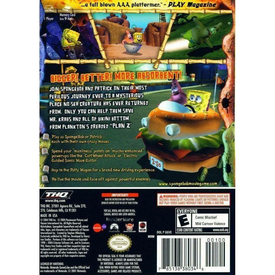 GameCube - The SpongeBob SquarePants Movie
