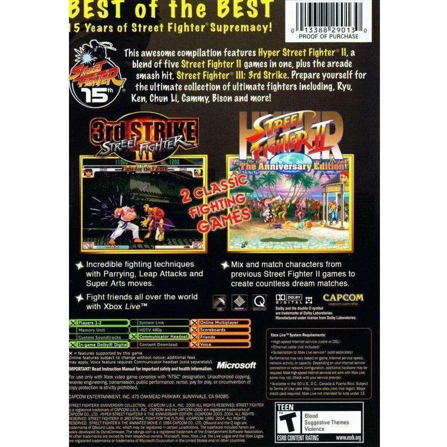 XBOX - Street Fighter Anniversary Collection