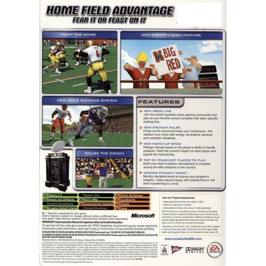 XBOX - NCAA Football 2005