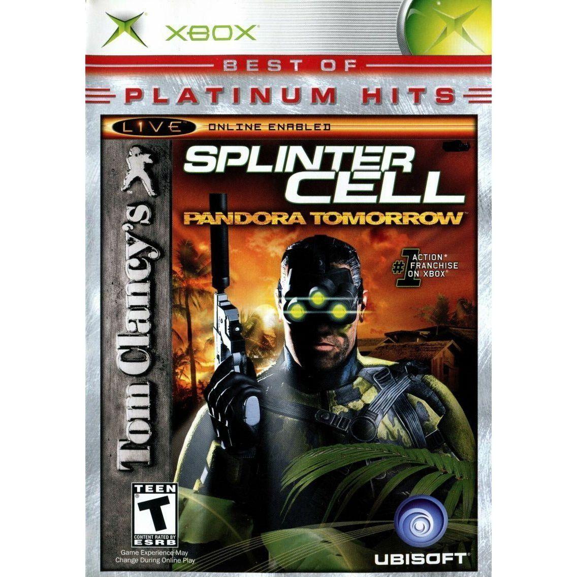 XBOX - Tom Clancy's Splinter Cell Pandora Tomorrow (Platinum Hits) (Sealed)