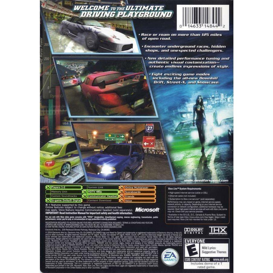 XBOX - Need for Speed Underground 2