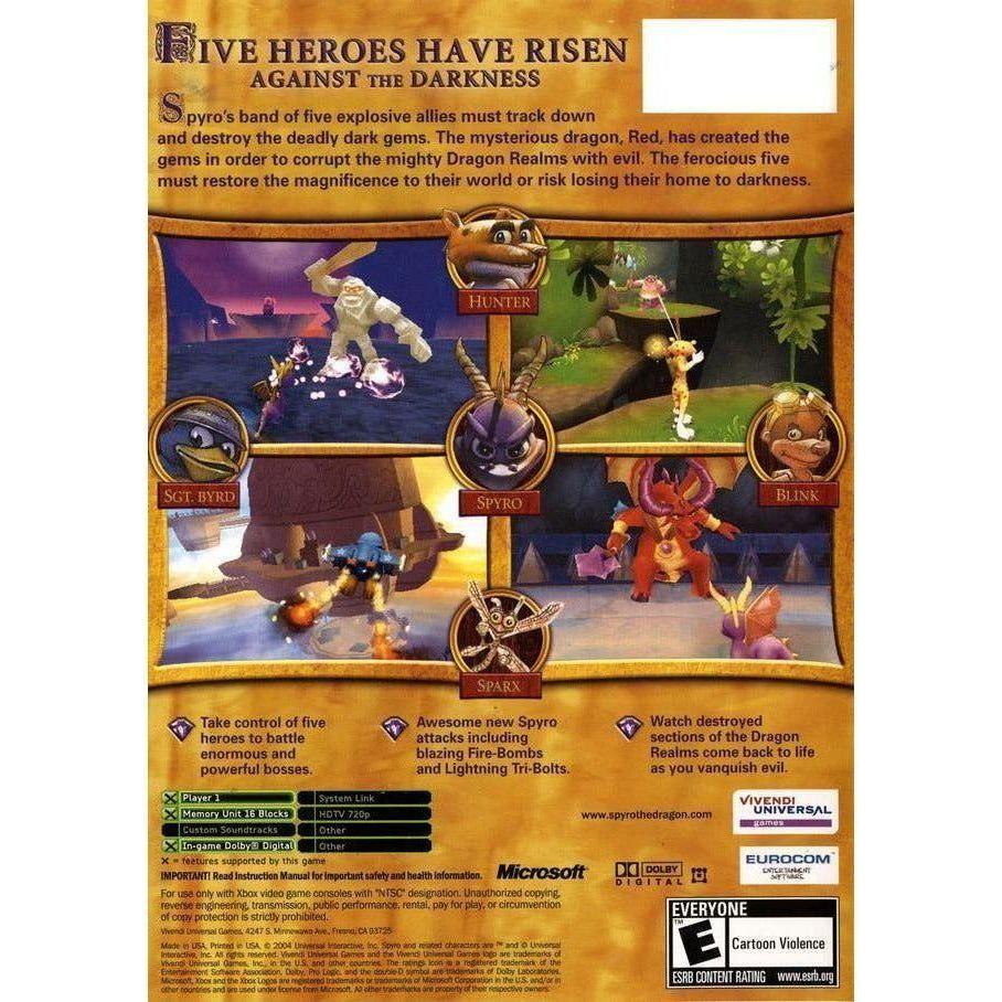 XBOX - Spyro - La queue d'un héros