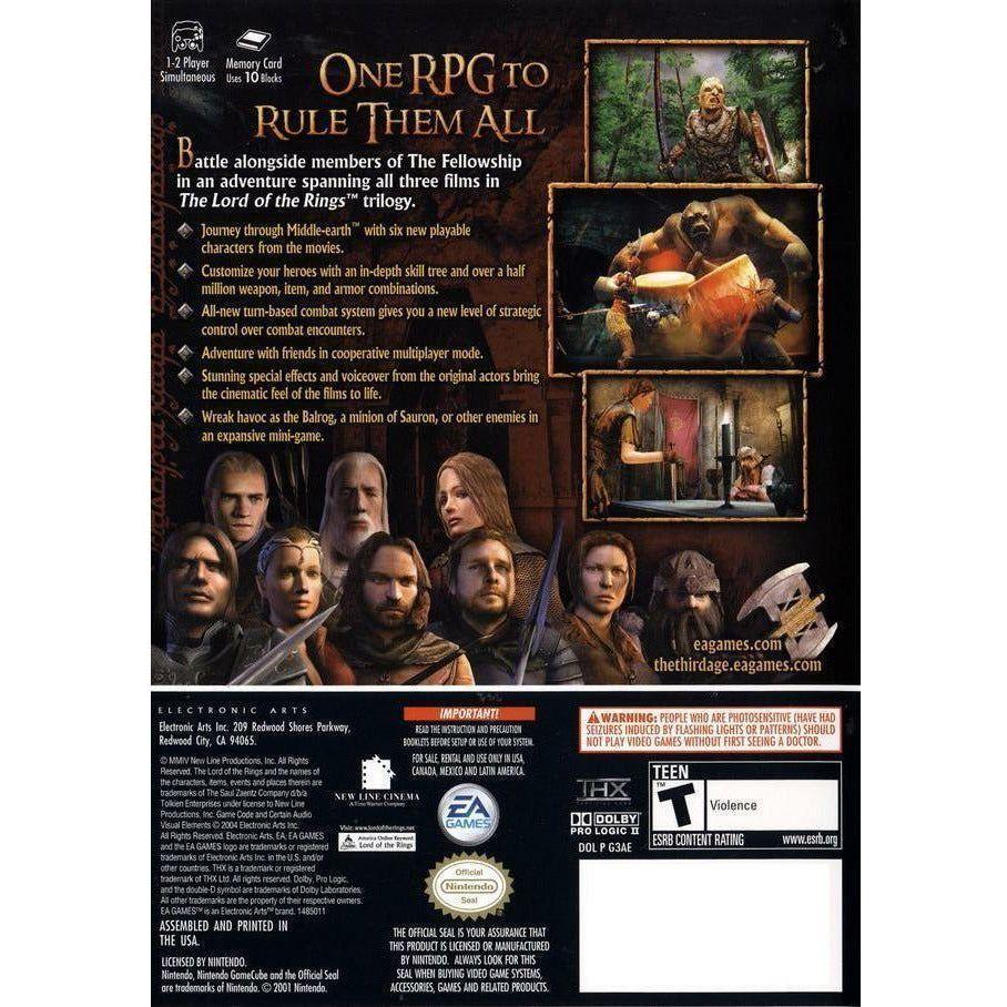GameCube - The Lord of the Rings The Third Age
