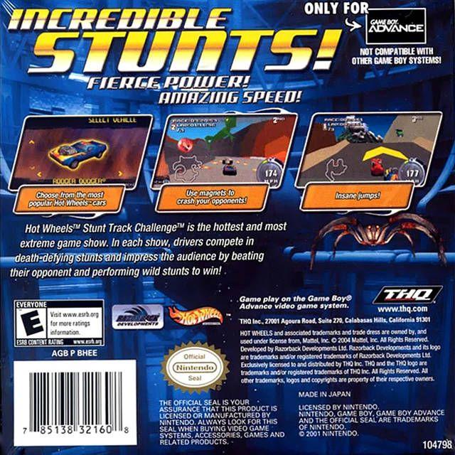 GBA - Hot Wheels Stunt Track Challenge