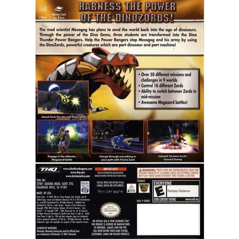 GameCube - Power Rangers Dino Tonnerre
