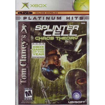 XBOX - Théorie du chaos de Splinter Cell de Tom Clancy