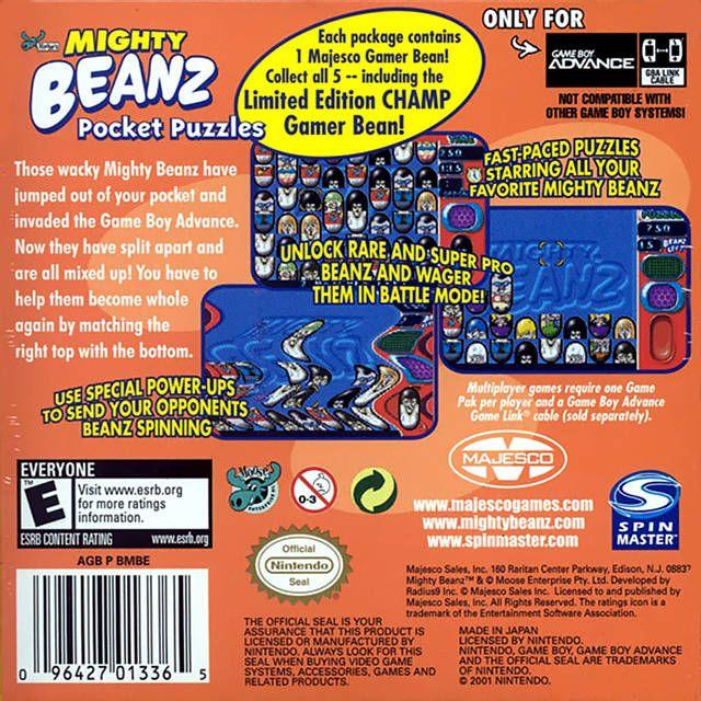 GBA - Mighty Beanz Pocket Puzzles