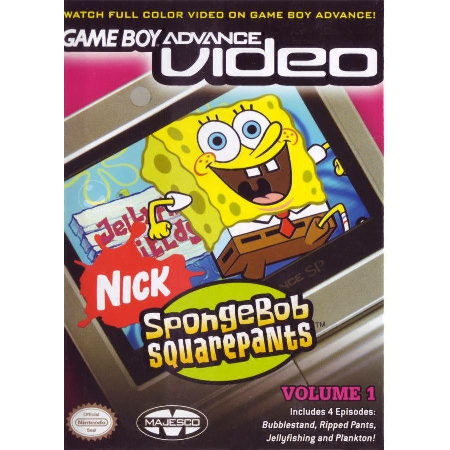 GBA - Vidéo Bob l'éponge - Volume 1 (cartouche uniquement)