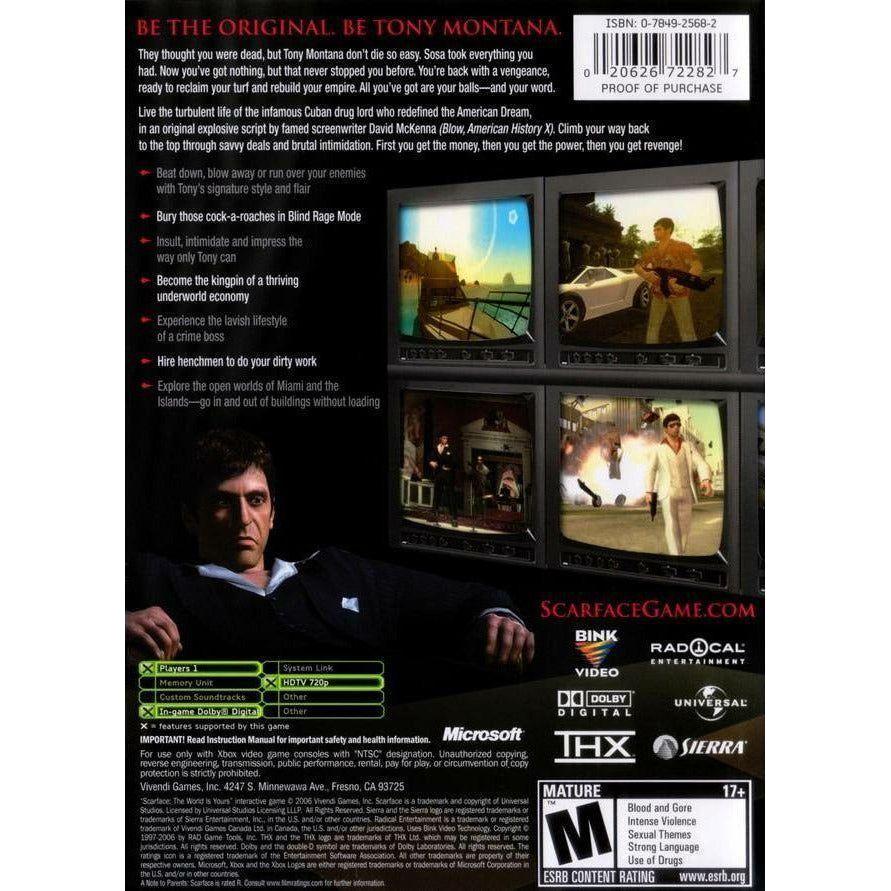 XBOX - Scarface The World is Yours