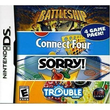 DS - Battleship / Connect Four / Sorry / Trouble (In Case)