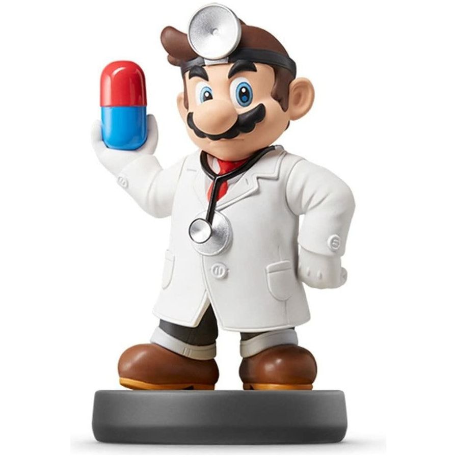 Amiibo - Super Smash Bros Dr Mario Figure