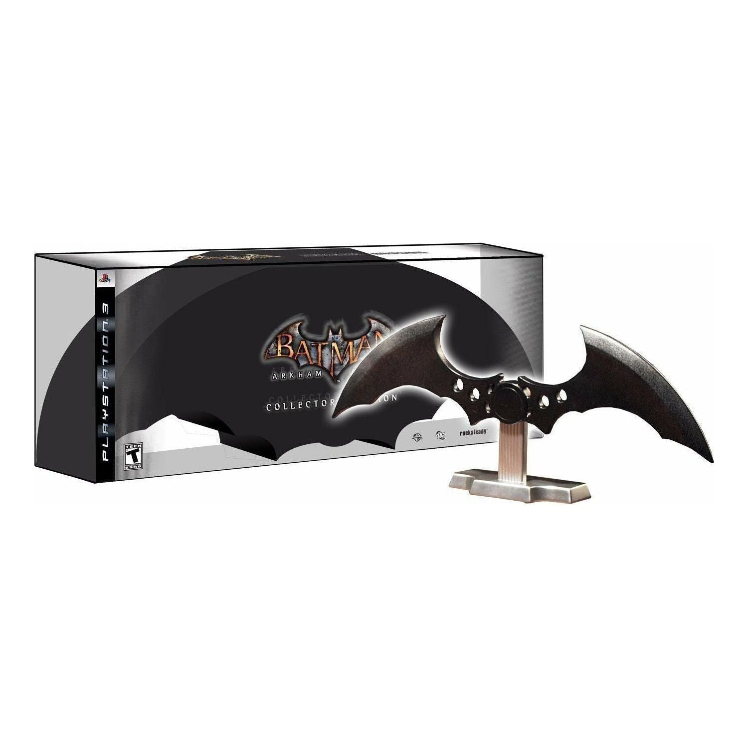 Batman Arkham Asylum Collector's Edition Batarang and Manuals Only