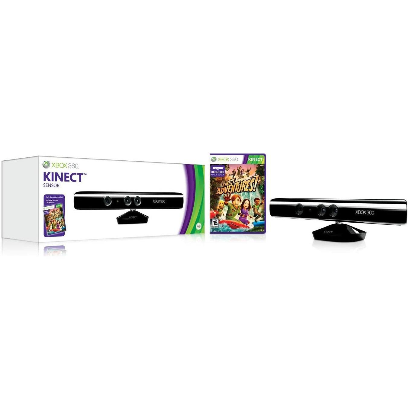 Kinect Sensor for Xbox 360 Complete in Box with Kinect Adventures
