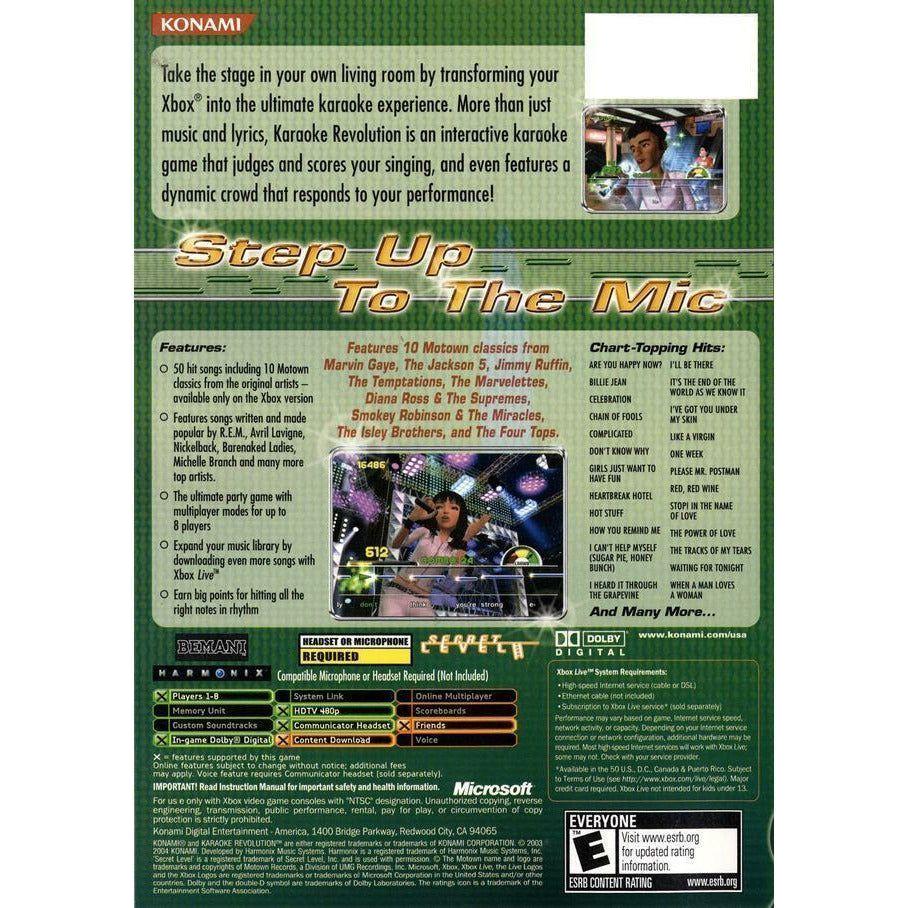 XBOX - Karaoké Revolution (jeu uniquement)