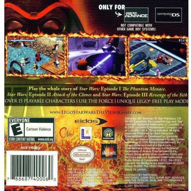 GBA - Lego Star Wars The Video Game (Cartridge Only)