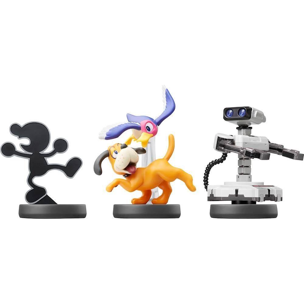 Amiibo - Super Smash Bros R.O.B., Mr. Game & Watch, Duck Hunt Triple Pack