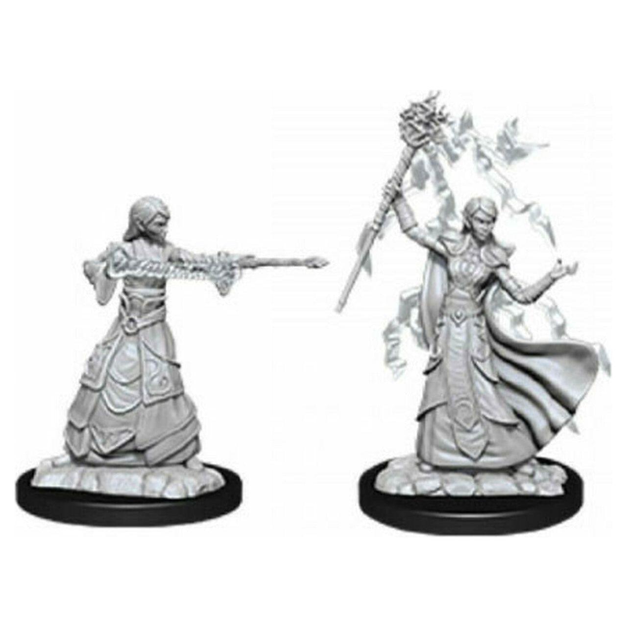 D&D - Minis - Nolzurs Marvelous Miniatures - Elf Female Wizard