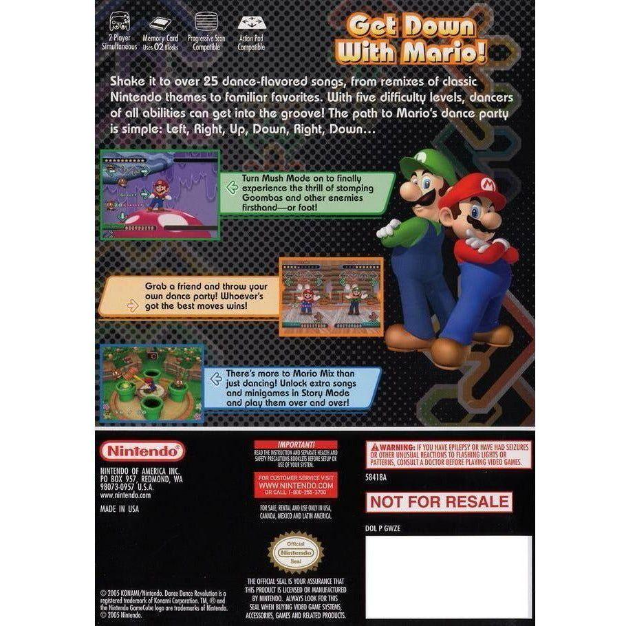 GameCube - Dance Dance Revolution Mario Mix with Dance Pad