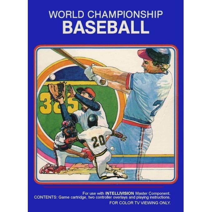 Intellivision - World Championship Baseball (Cartridge Only)