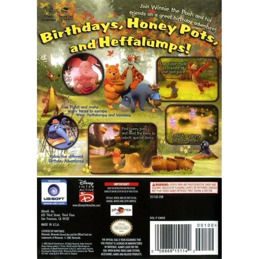 GameCube - Disney's Winnie The Pooh's Rumbly Tumbly Adventure