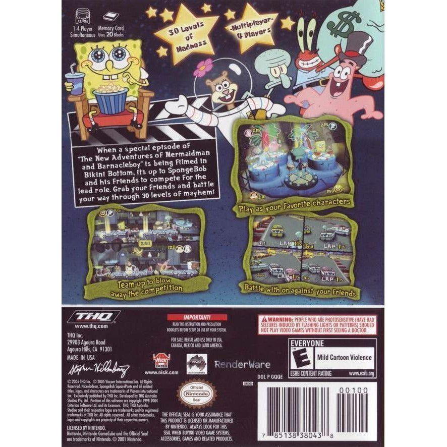 GameCube - Bob l'éponge Lumières, appareil photo, pantalons !