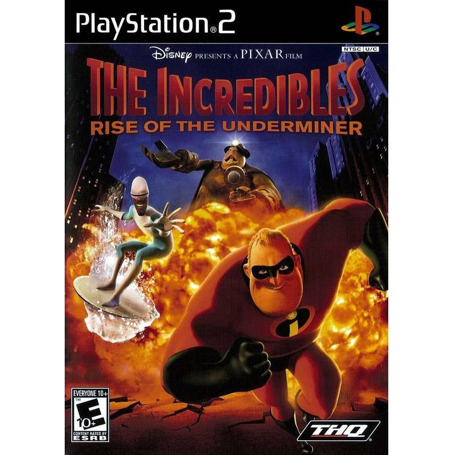 PS2 - The Incredibles Rise of the Underminer