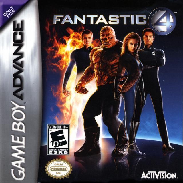 GBA - Les 4 Fantastiques (complet en boîte)
