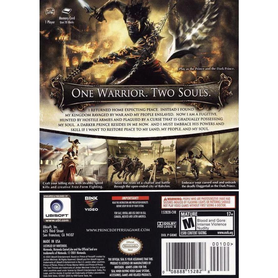 GameCube - Prince Of Persia The Two Thrones