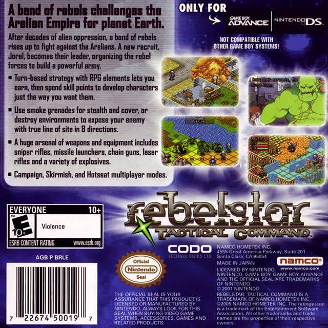 GBA - Rebelstar Tactical Command (Cartridge Only)