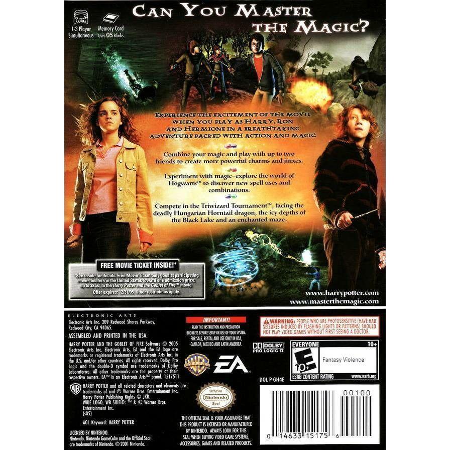 GameCube - Harry Potter et la coupe de feu
