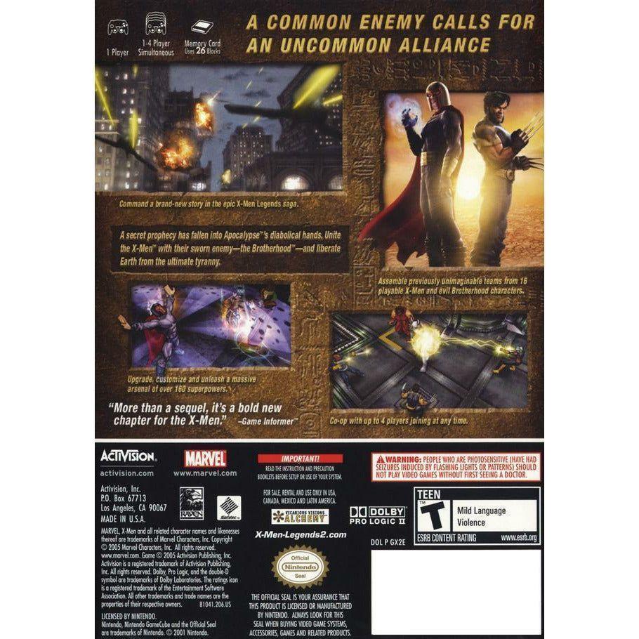 GameCube - X-Men Legends II Rise of Apocalypse