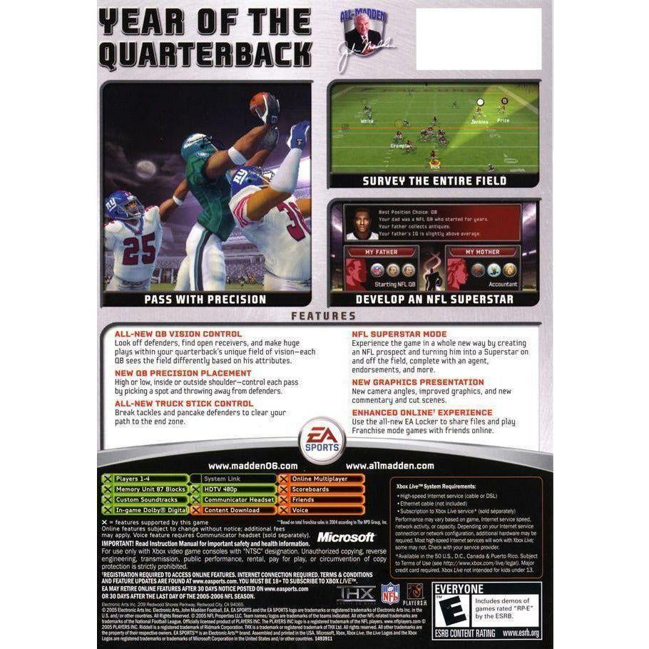 XBOX - Madden NFL 06