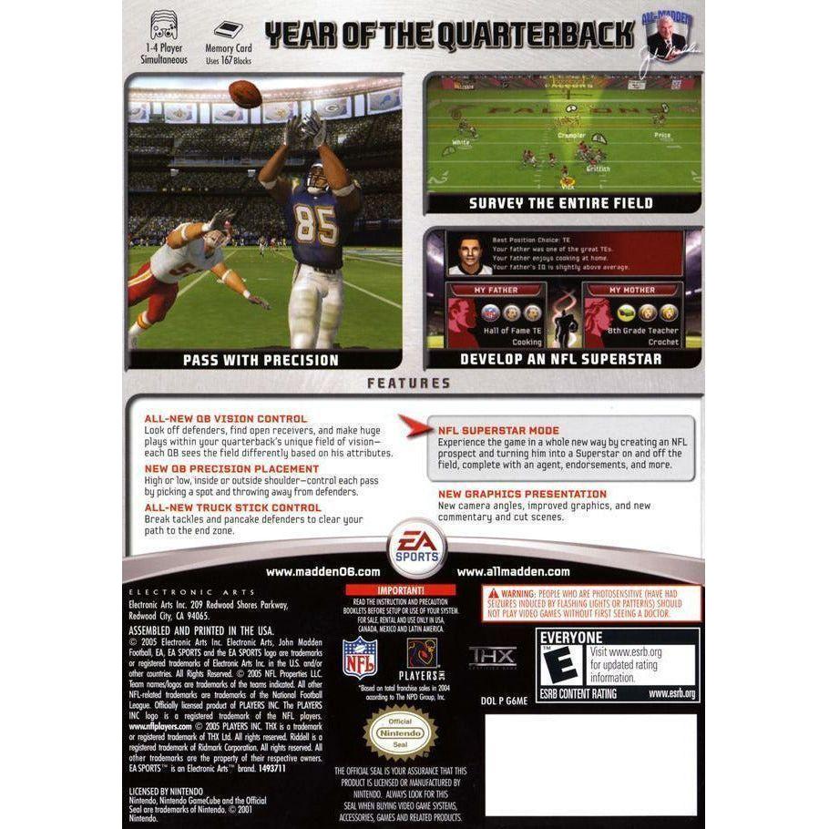 GameCube - Madden NFL 06